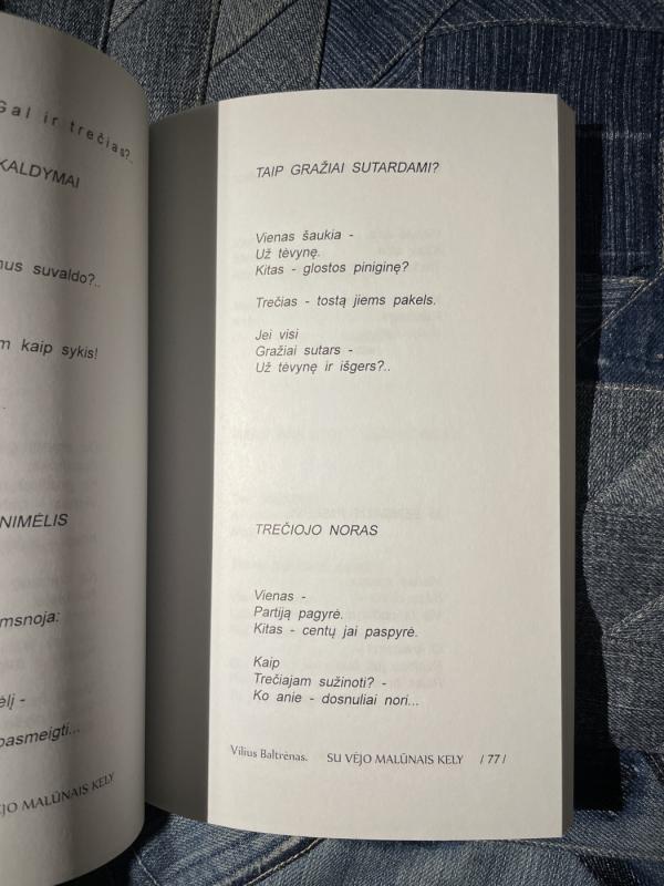 Su vėjo malūnais kely - Vilius Baltrėnas, knyga 4