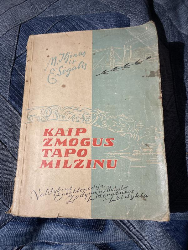 Kaip žmogus tapo milžinu - M. Iljinas, knyga 2