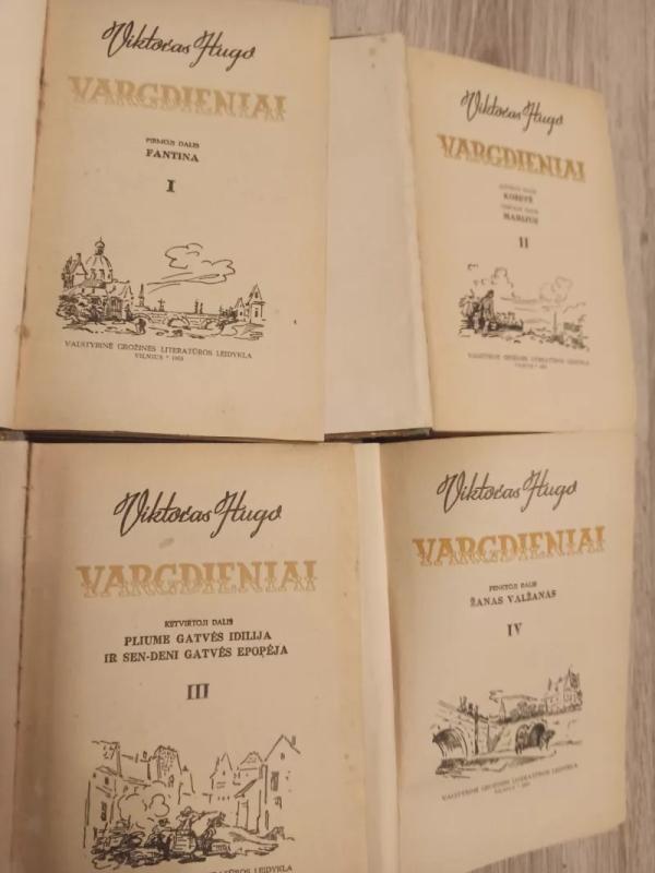 Vargdieniai (4 tomai) - Viktoras Hugo, knyga 3