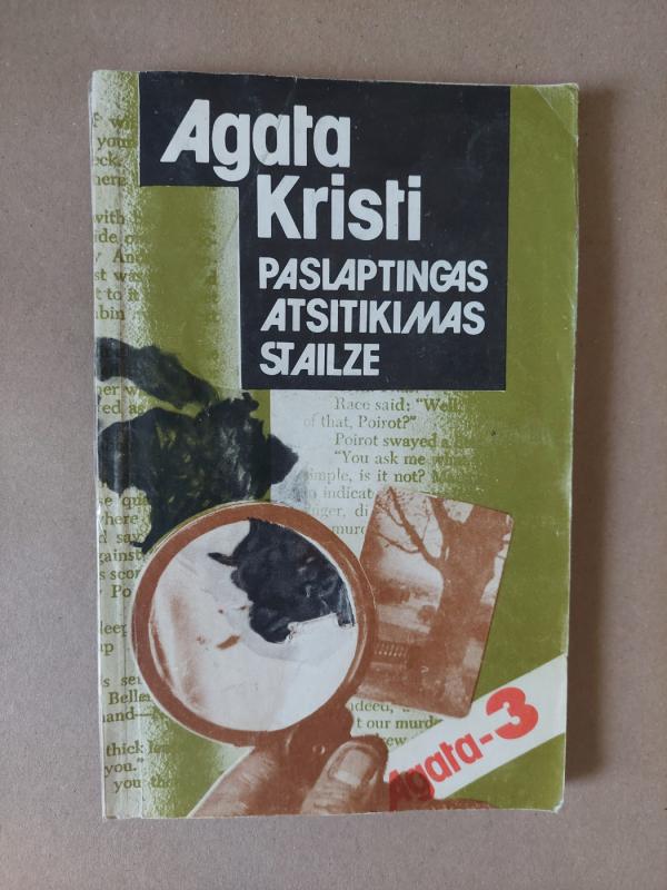 Paslaptingas atsitikimas Stailze - Agata Kristi, knyga 2