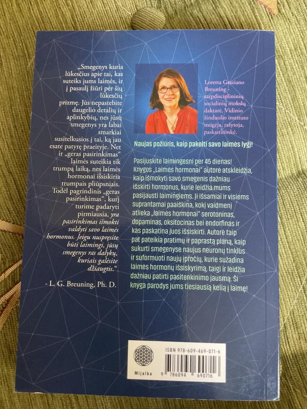 Laimės hormonai - Loretta Graziano Breuning, knyga 3