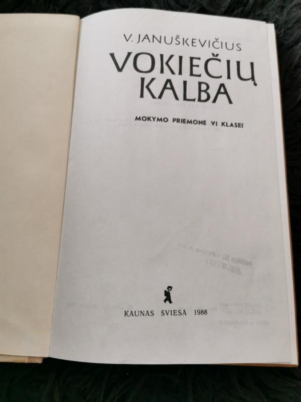 DEUTSCH 6 - V. Januškevičius, knyga 3