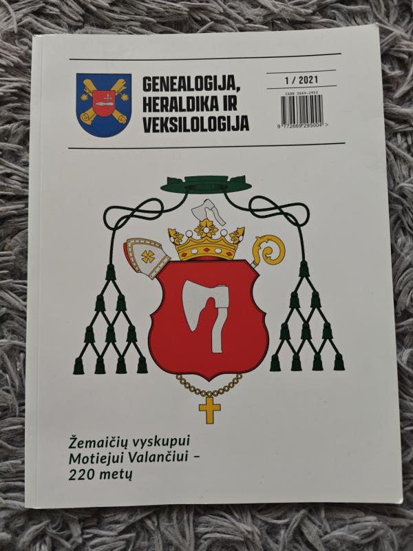 Genealogija, heraldika ir veksilologija 1/2021 - Bimba Remigijus, knyga 2