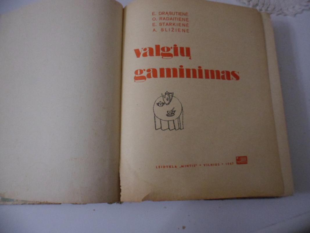 Valgių gaminimas - E. Drąsutienė, knyga 4