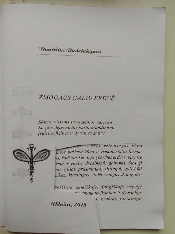 Žmogaus galių erdvė - Danieius Radžiukynas, knyga 3