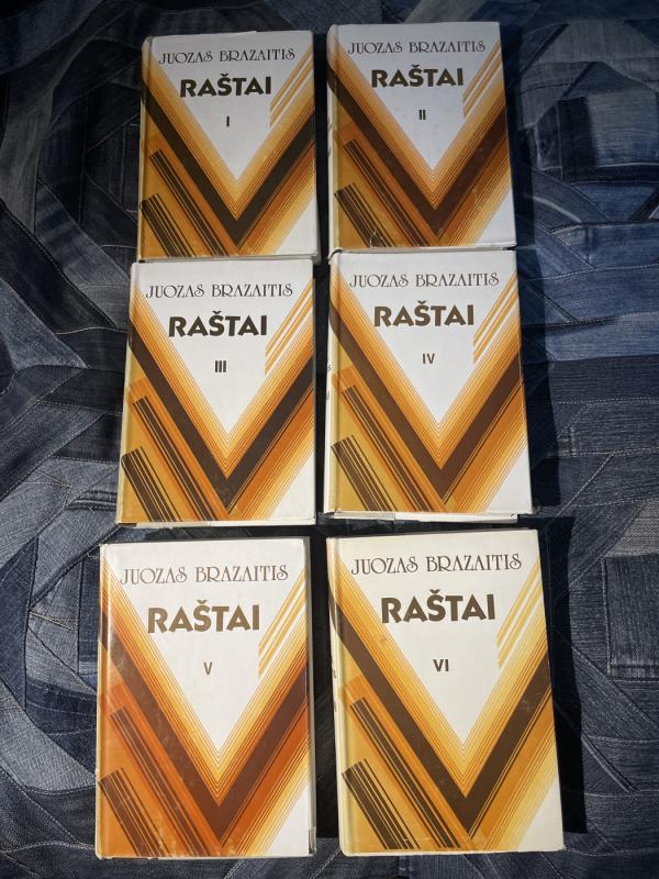 Raštai (T. 1–6) - Juozas Brazaitis, knyga 2