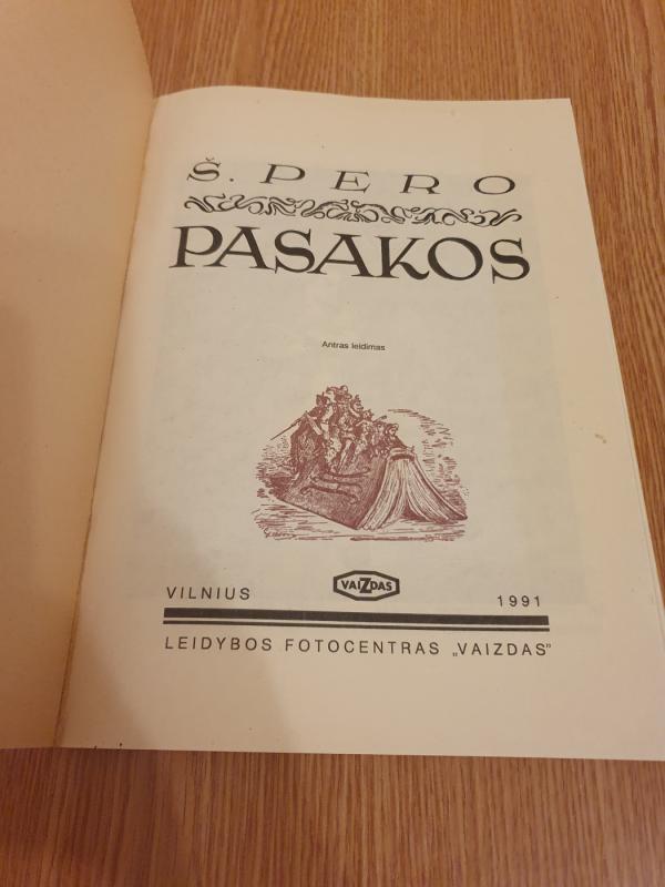 Š.Pero Pasakos,1991 m - Šarlis Pero, knyga 3