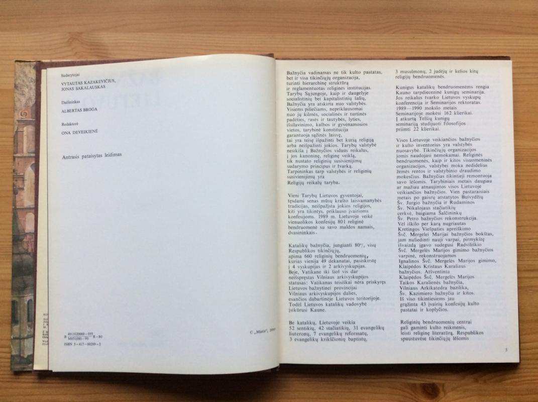 Bažnyčia Lietuvoje - V. Kazakevičius, J.  Sakalauskas, knyga 4