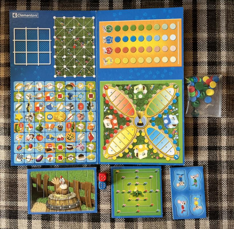 Clementoni 10in1 - , stalo žaidimas 4