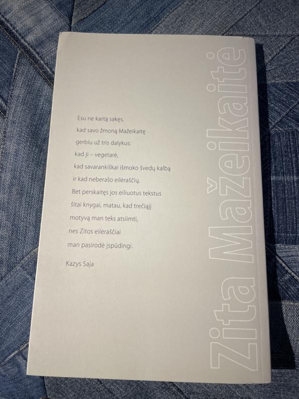 Tenoriu būti - Zita Mažeikaitė, knyga 6