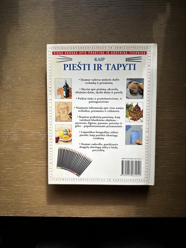 Kaip piešti ir tapyti - Hazel Harrison, knyga 5