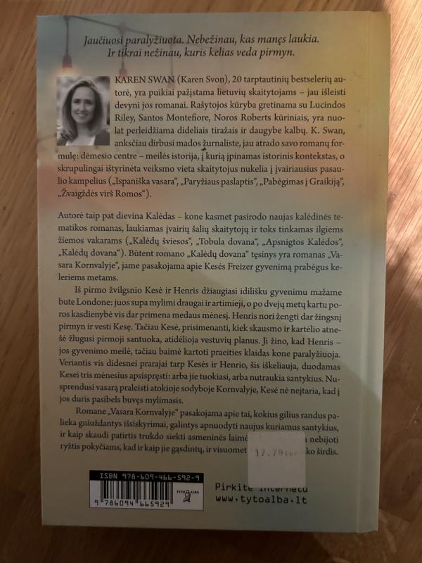 Vasara Kornvalyje - Karen Swan, knyga 3