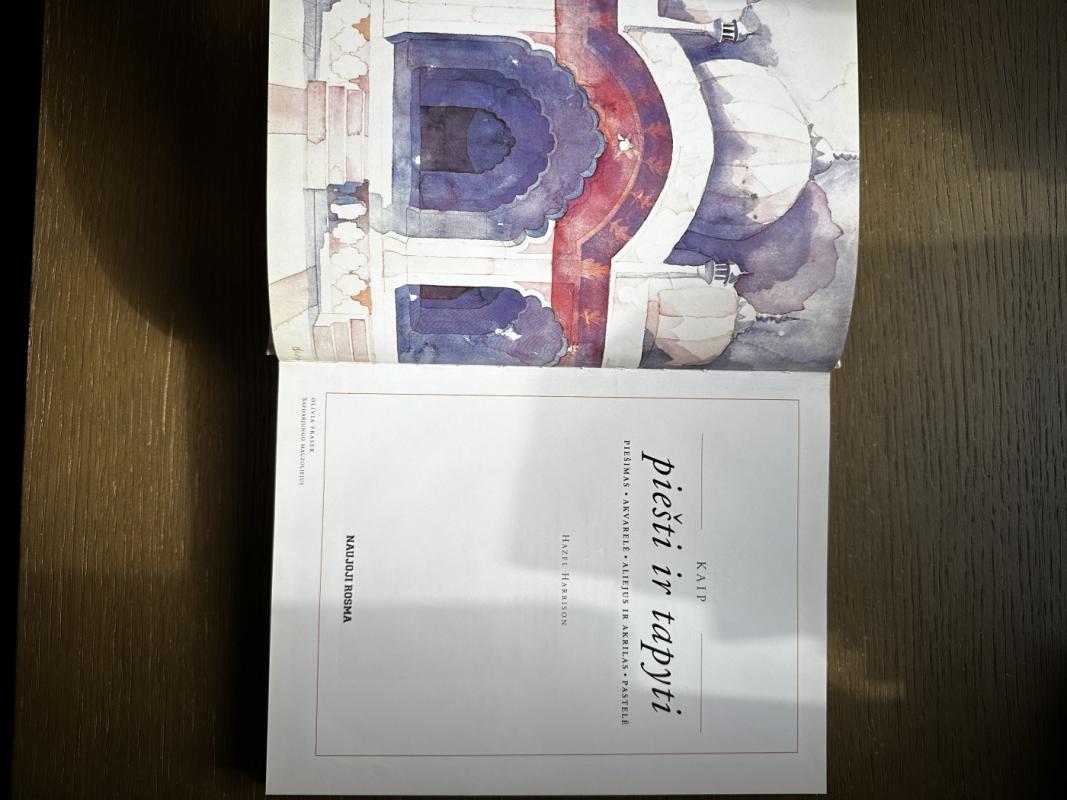 Kaip piešti ir tapyti - Hazel Harrison, knyga 3