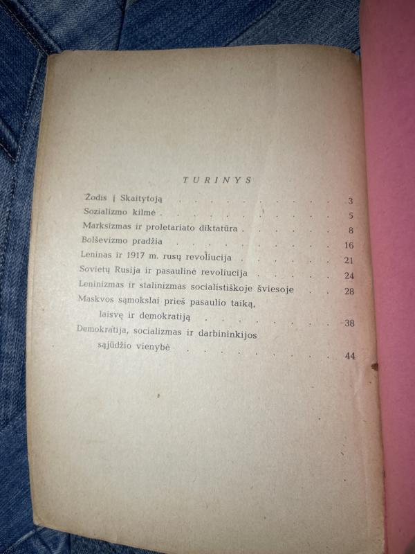 Socialdemokratija ir komunizmas - K. Kautsky, knyga 5