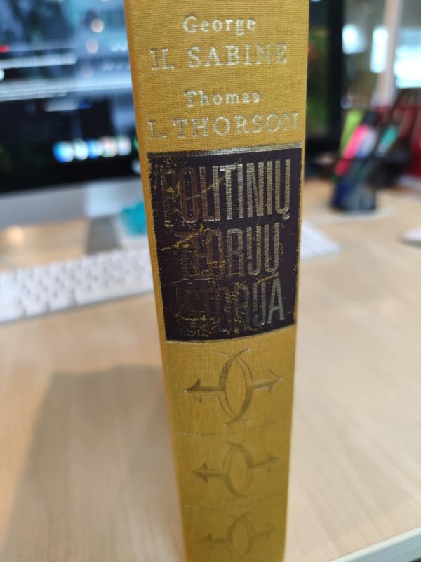 Politinių teorijų istorija - Thomas L. Thorson, knyga 3