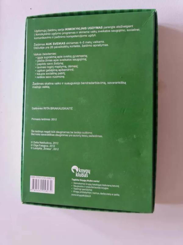 Auk sveikas - , stalo žaidimas 3