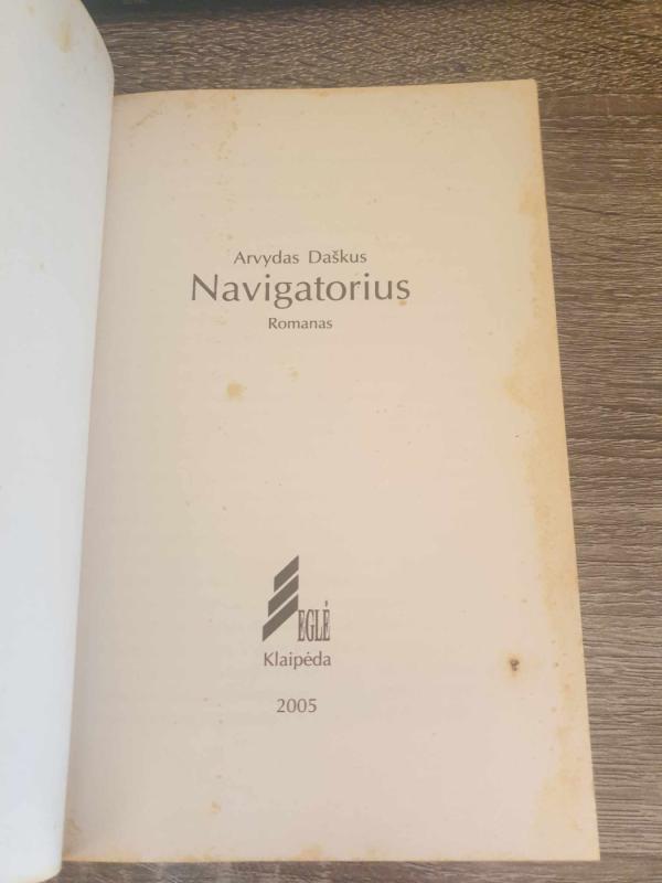 Navigatorius - Daškus Arvydas, knyga 3