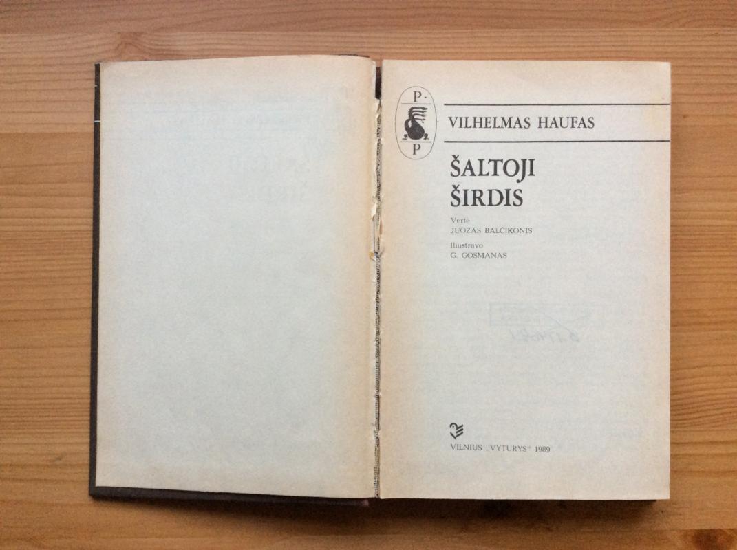 Šaltoji širdis - Vilhelmas Haufas, knyga 3