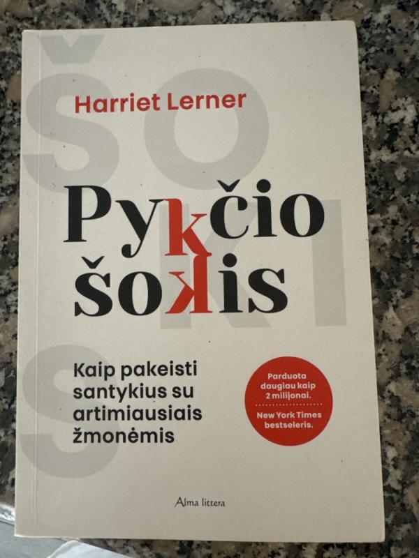 Pykčio šokis - Harriet Lerner, knyga 2