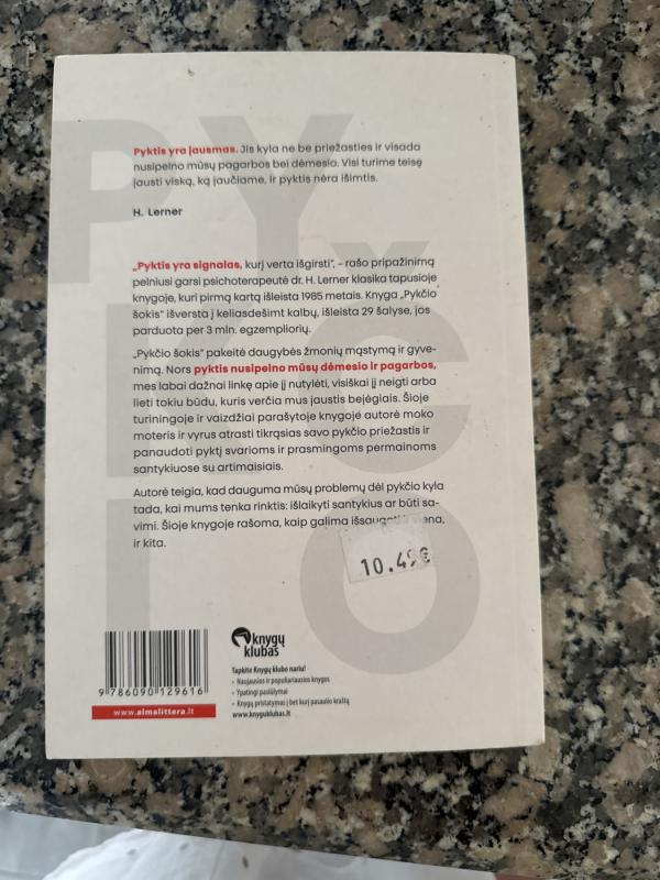 Pykčio šokis - Harriet Lerner, knyga 3