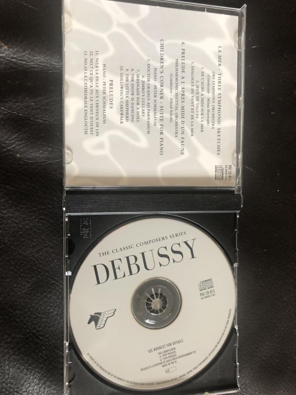 Debussy The Classic Composers Series CD - Claude Debussy, plokštelė 4