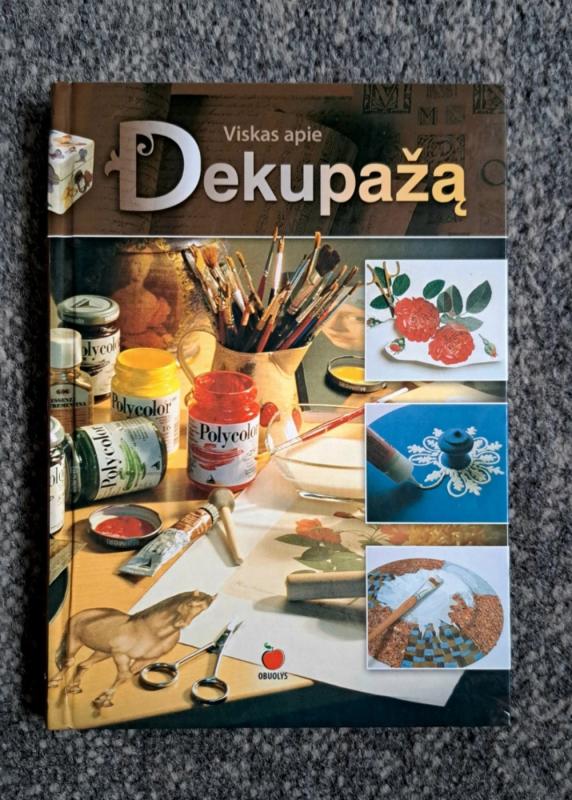 Viskas apie dekupažą - Dario Dondi, knyga 2