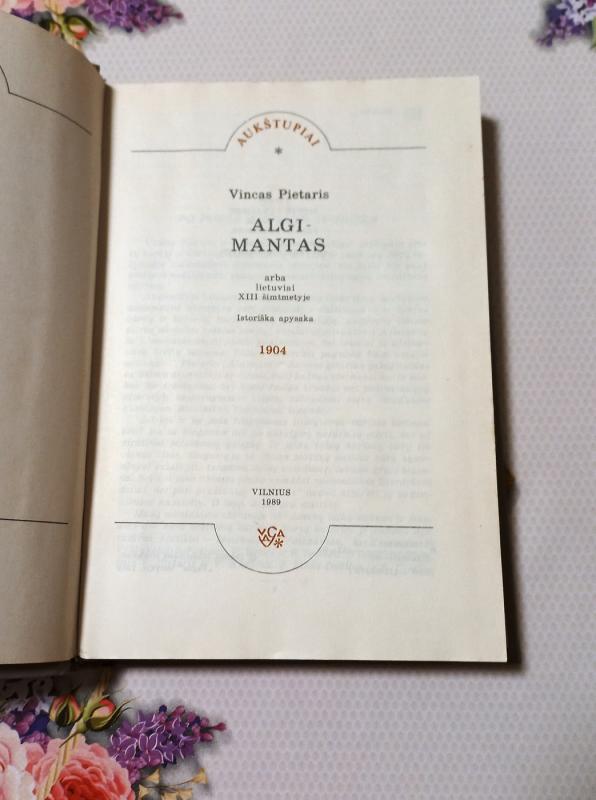 Algimantas - Vincas Pietaris, knyga 3