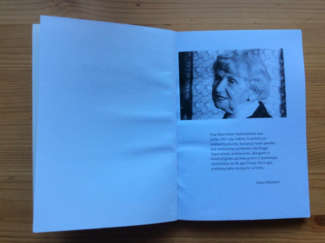 Atminties vingiais - Ona Bujevičiūtė-Padvaritienė, knyga 4