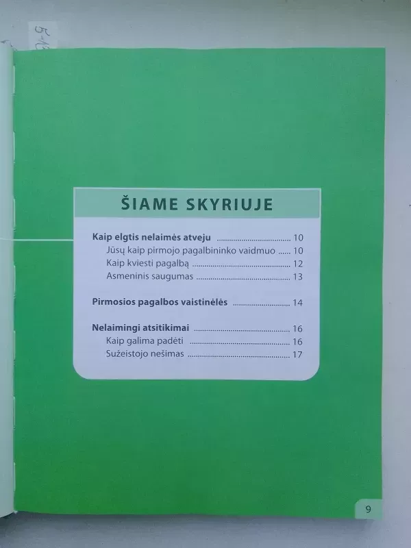 Pirmoji pagalba šeimoje - David Bass, Rod  Baker, knyga 6