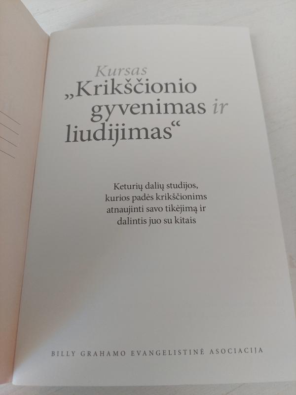 Kursas Krikščionio gyvenimas ir liudijimas - Autorių Kolektyvas, knyga 5