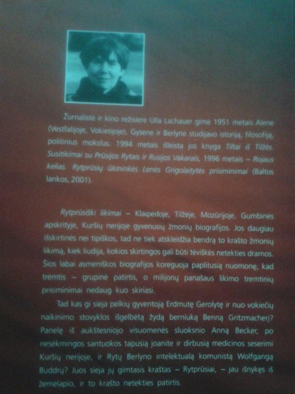 Rytprūsiški likimai - Ulla Lachauer, knyga 4