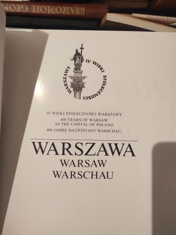 WARSZAWA-WARSAW-WARSCHAU 1977 - Aleksander Gieysztor, knyga 2