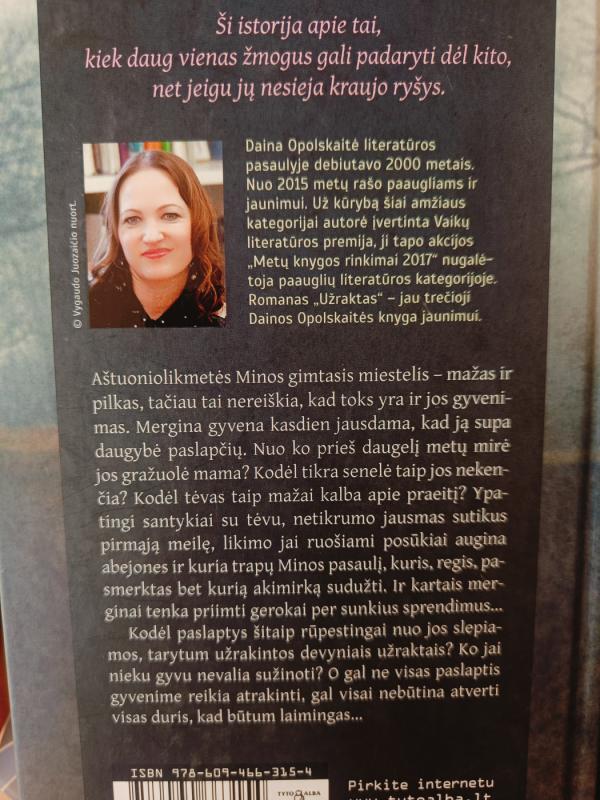 Užraktas - Daina Opolskaitė, knyga 3