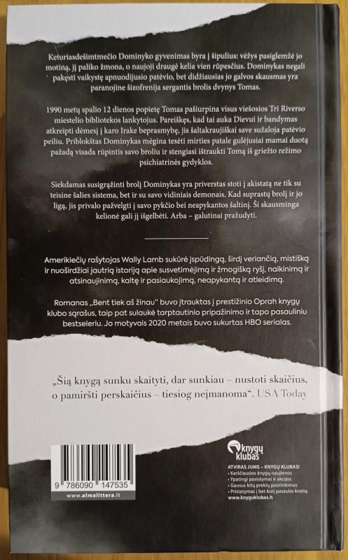 Bent tiek aš žinau - Wally Lamb, knyga 3