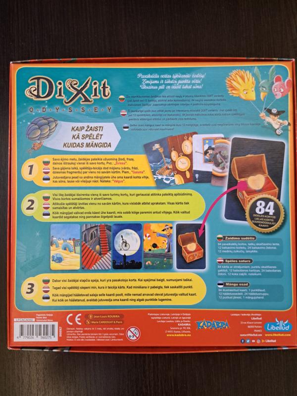 Dixit Odyssey LT - , stalo žaidimas 3