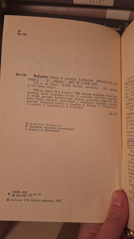 Religinės kovos ir erezijos Lietuvoje - Autorių Kolektyvas, knyga 4