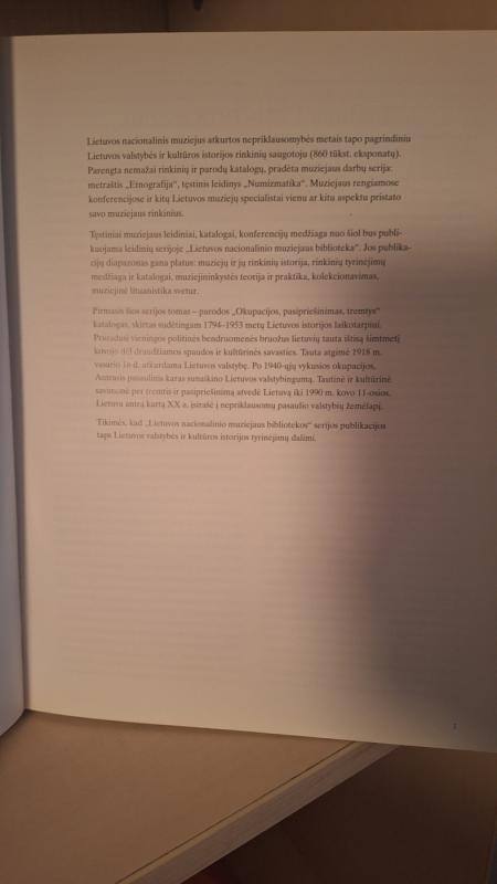 Okupacijos, pasipriešinimas, tremtys. Lietuva 1794 - 1953 - Ž. Būčys, ir kiti. , knyga 5