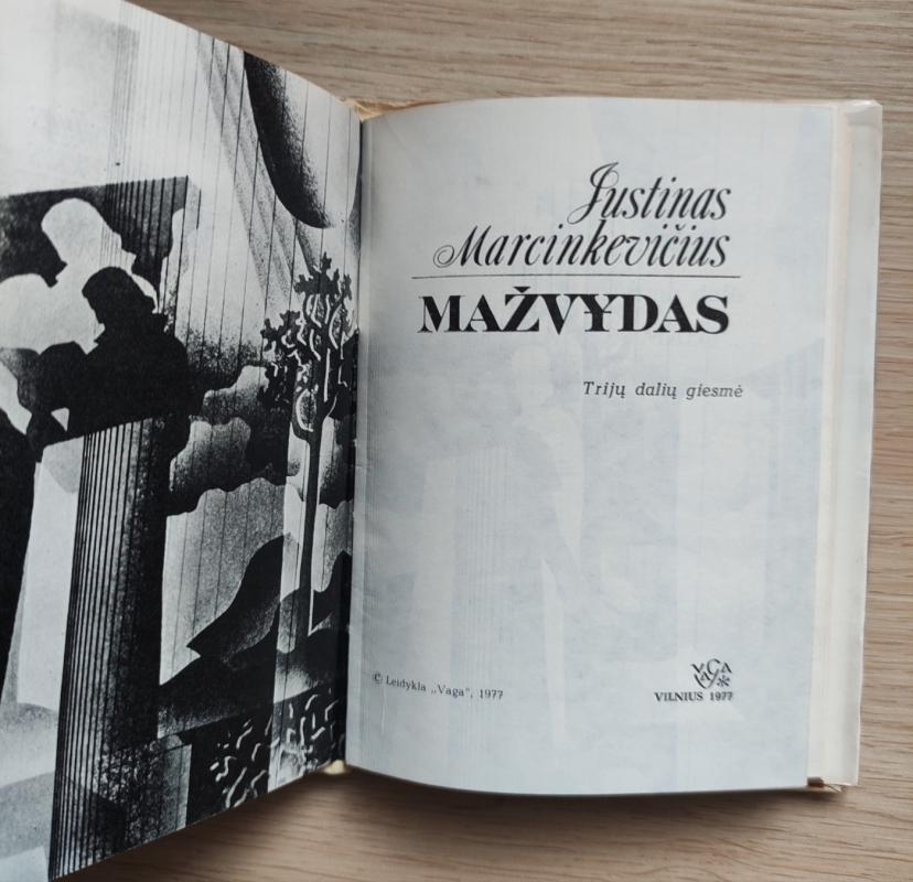Mažvydas - Justinas Marcinkevičius, knyga 3