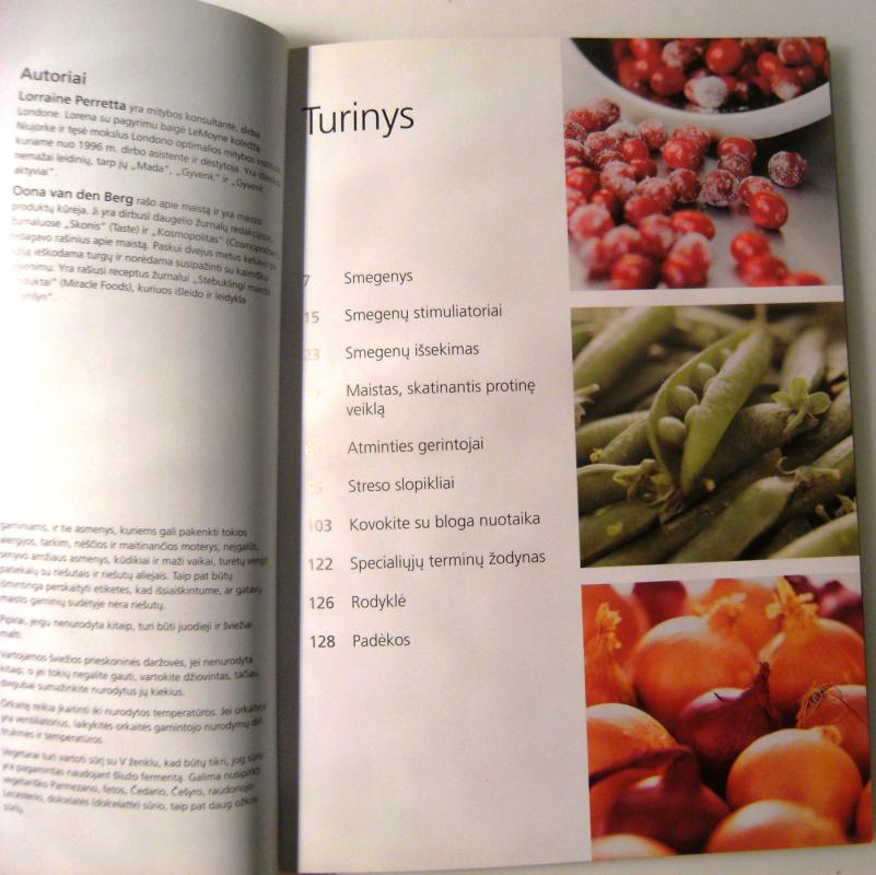 Smegenų mityba - Lorraine Perretta, knyga 6