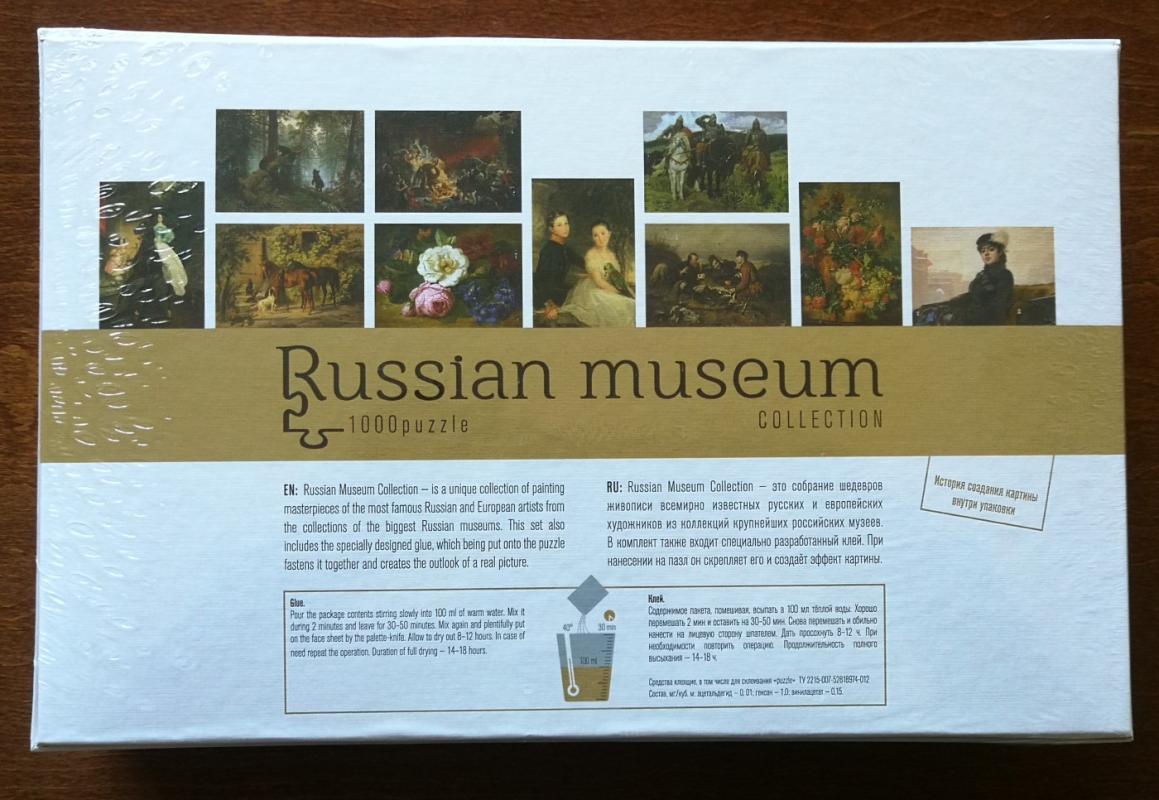 Dėlionė Puzzle 1000 Dėlionė 1000  / 1000 Puzzle Kramskoj "Unknown" - , stalo žaidimas 3