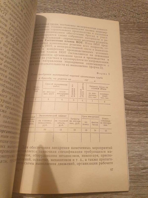 Organizacija truda na prorabskom učastke - N. I. Klimovec, knyga 4