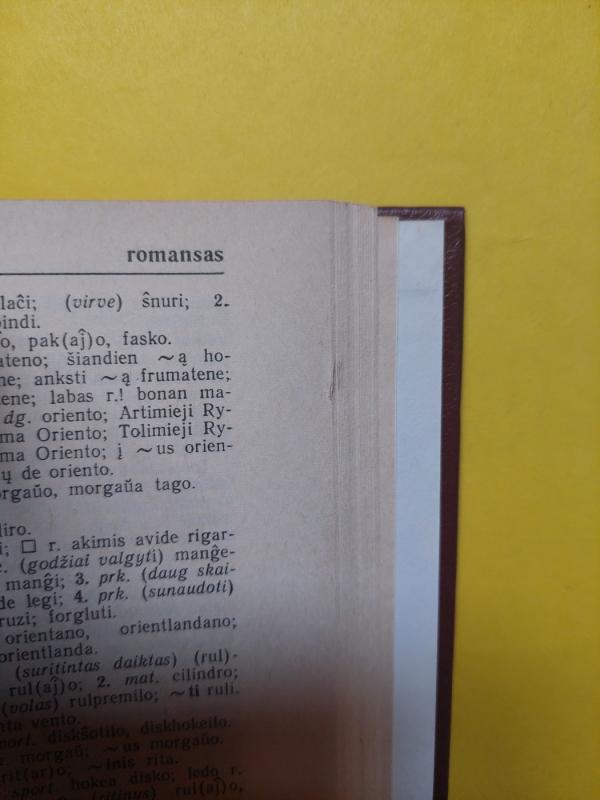 Esperanto-lietuvių ir lietuvių-esperanto kalbų žodynas - K. Puodėnas, knyga 5