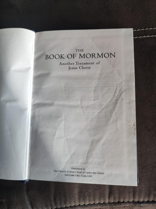 The book of mormon Another testament of Jesus Christ - Autorių Kolektyvas, knyga 5