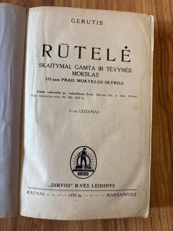 Rūtelė - J. Gerutis, knyga 2
