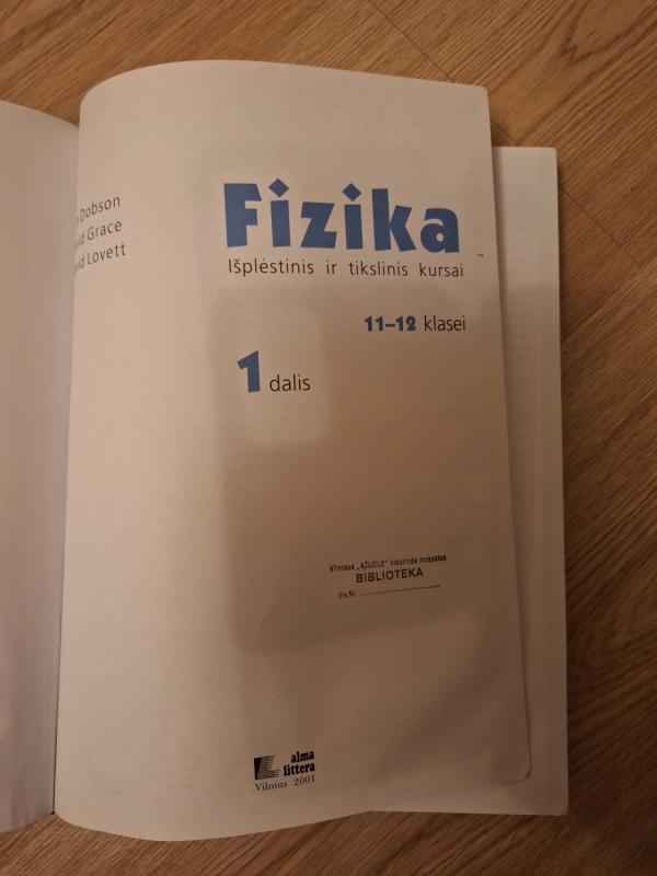 Fizika 11-12 klasei (1 dalis) - Ken Dobson, knyga 4