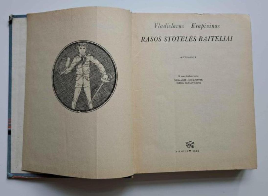 Rasos stotelės raiteliai - Vladislavas Krapivinas, knyga 4