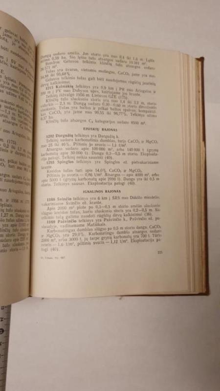 Lietuvos TSR mineralinių žaliavų apžvalga II - Autorių Kolektyvas, knyga 5