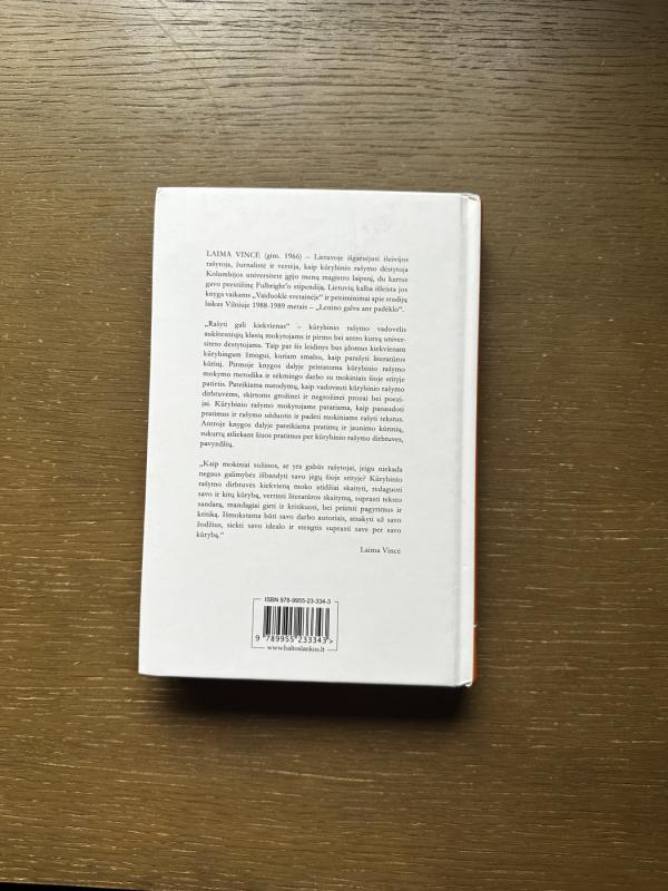 Rašyti gali kiekvienas - Laima Vincė, knyga 5