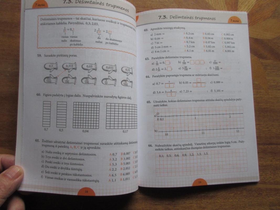 Matematika tau 5 klasė. Pratybų sąsiuvinis 2 dalis - Žydrūnė Stundžienė, knyga 4