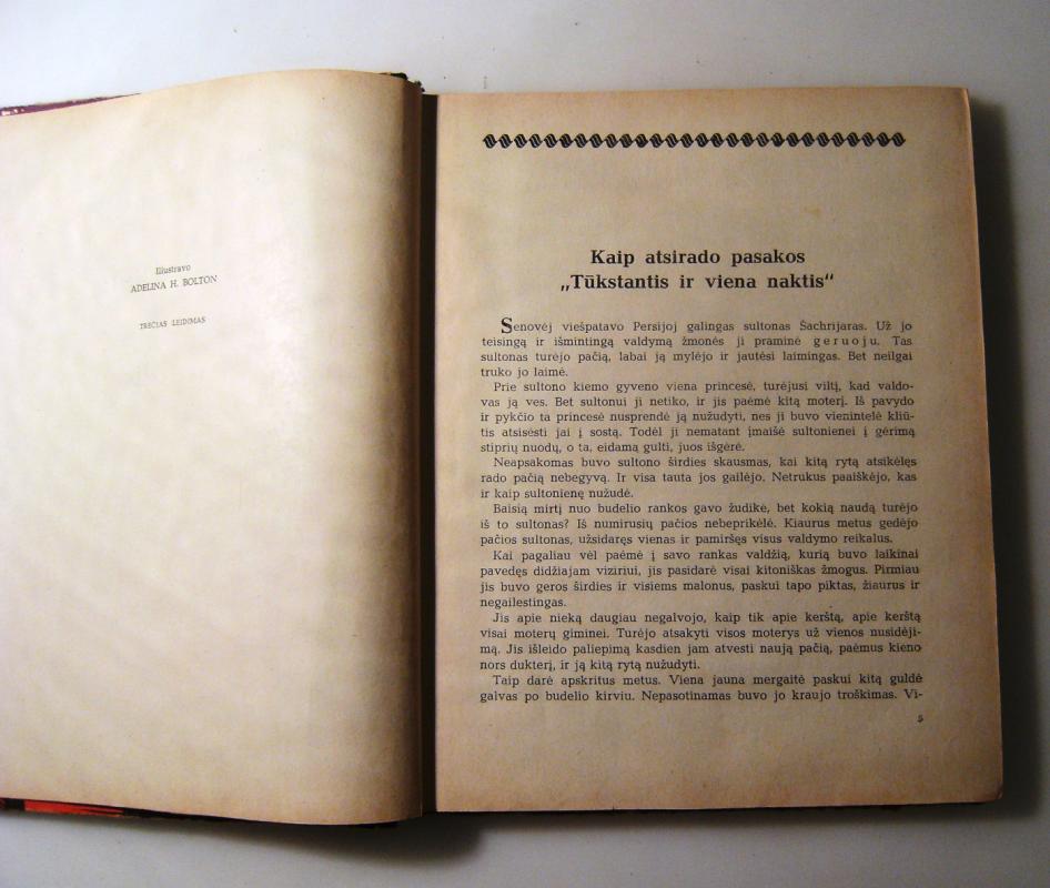 Tūkstantis ir viena naktis - Juozas Balčikonis, knyga 6